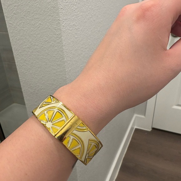 Kate Spade Lemon Enamel Bangle - Picture 4 of 5